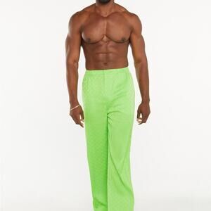 NWT Savage X Fenty Savage X Satin Pants in Kelly Green, XL